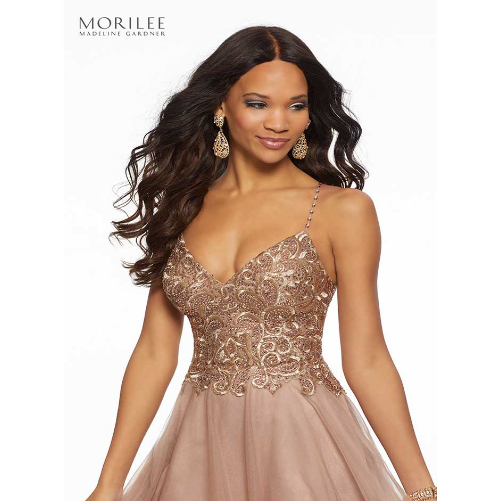 fancy rose gold dress