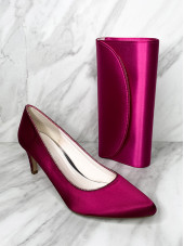 Stella Court Shoe - Raspberry (Rainbow)