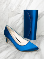 Stella Court Shoe - Teal (Rainbow)