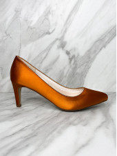 Stella Court Shoe - Burnt Orange (Rainbow)