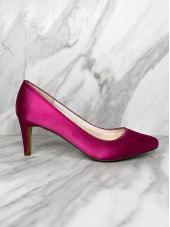 Stella Court Shoe - Fuchsia (Rainbow)