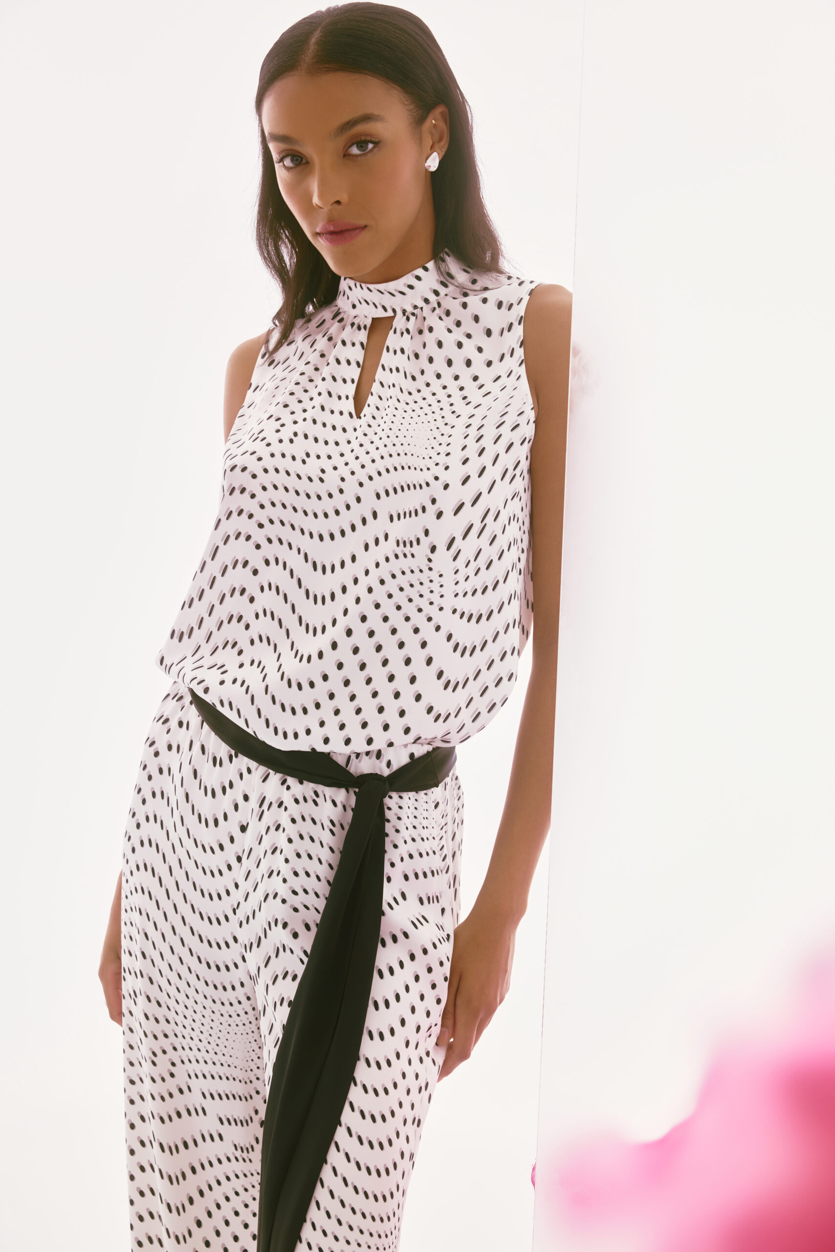 Joseph Ribkoff Vanilla/Multi Dress 232114 2539 main image 1