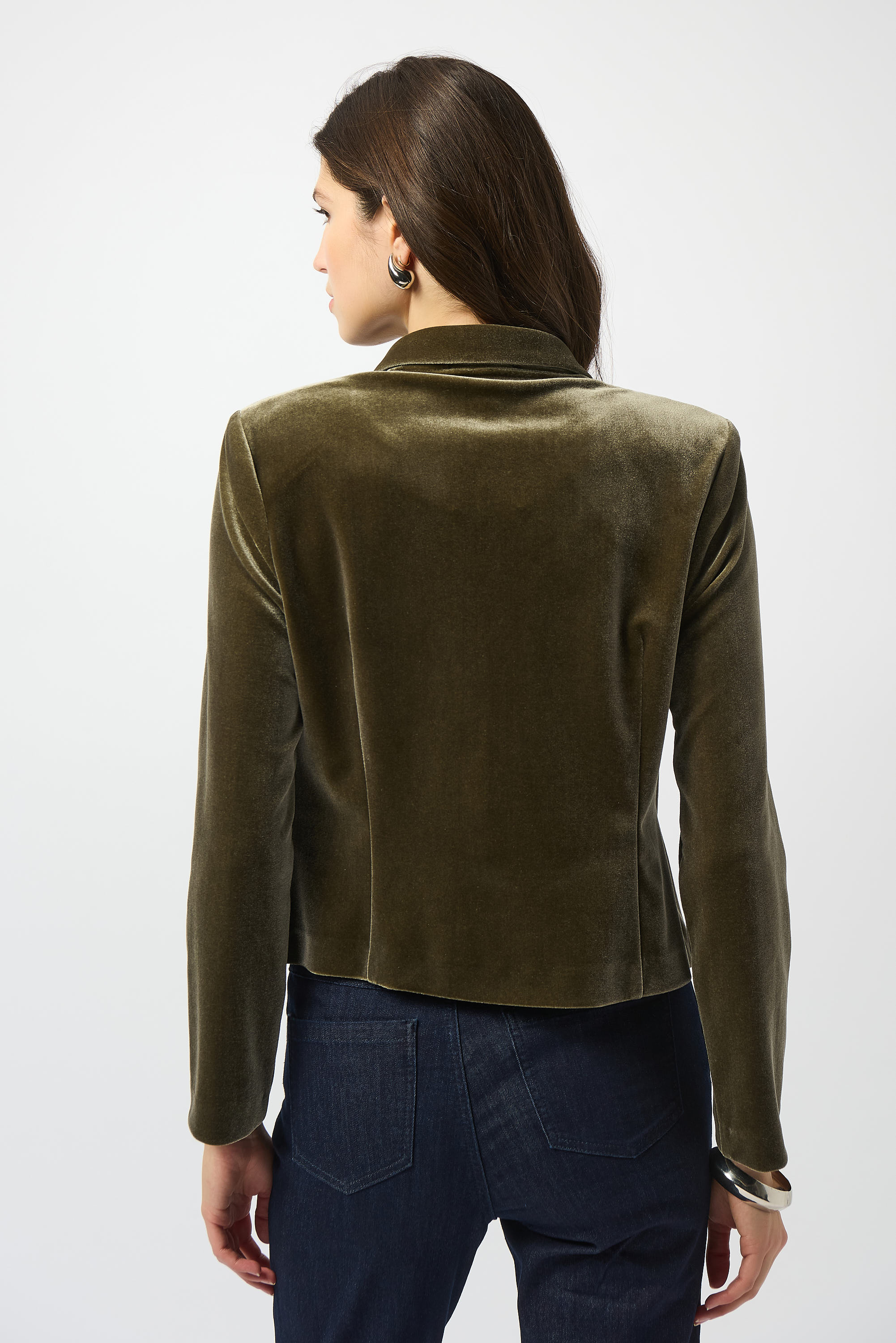 Joseph Ribkoff Blazer 253193 - Khaki - Casual Collection, Outlet