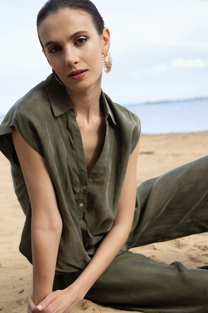 Alison Sheri A47535 - Khaki