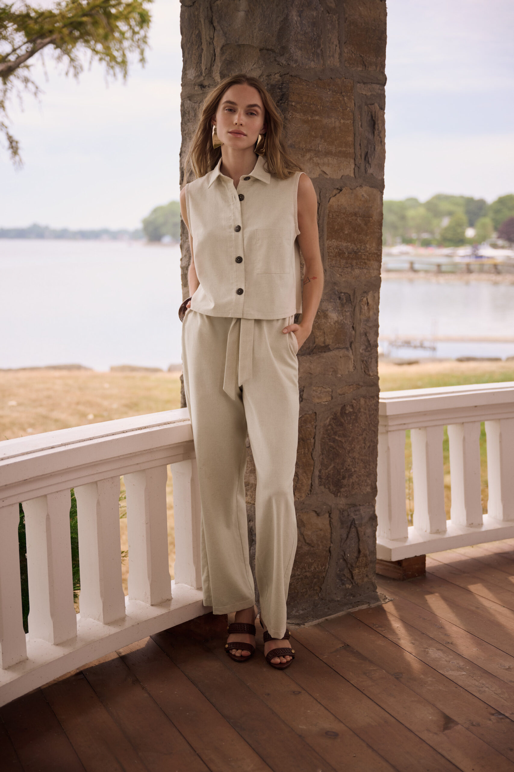 趣味 contemporary fashion No2 Joseph Ribkoff 262040 - Natural - Casual Collection